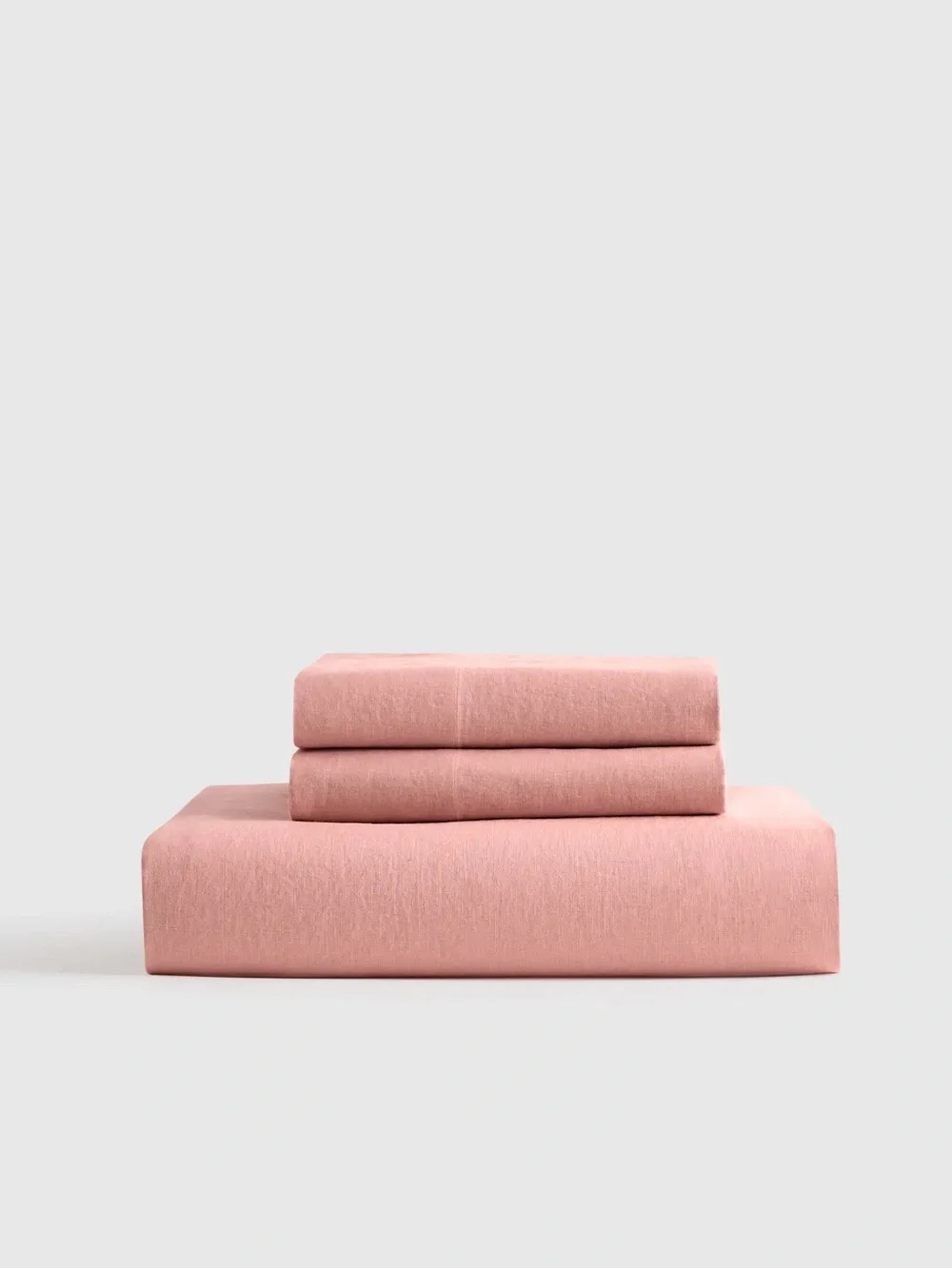 Soft Rose Cotton Sheet Set - Minimalist Bedding